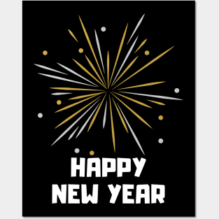 Happy New Year Posters and Art